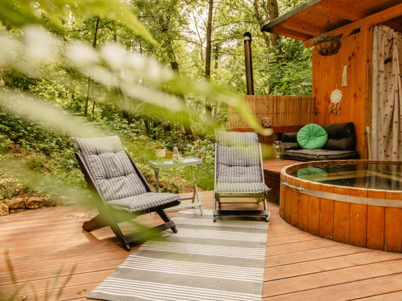 Yurt in the wood