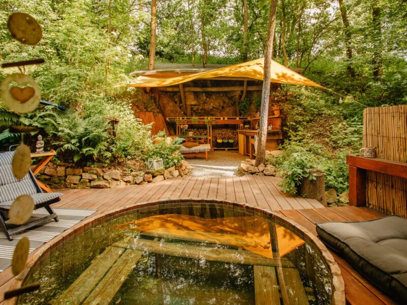 Yurt in the wood